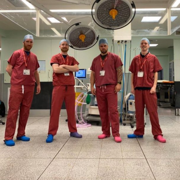 switch_safe's tweet photo. Some of the 10 strains team at @GSTTnhs working through #covid19. Looks like we are about to drop a 90's rap album, what do you think we should call it? #Competition https://t.co/QzFslgFFll