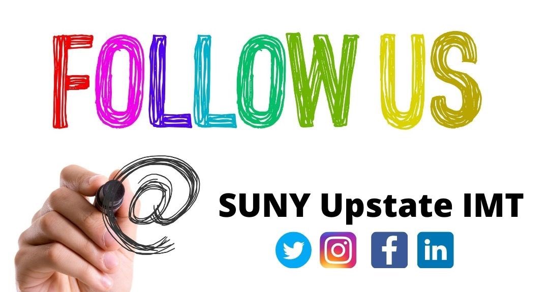 Upstate_IMT's tweet photo. Be sure to follow us on all of our social media platforms if you haven't already! You don't want to miss out on any upcoming news!!! #upstateimt #technology  #Instagram #Facebook #Twitter #LinkedIn https://t.co/8L695JGVNu
