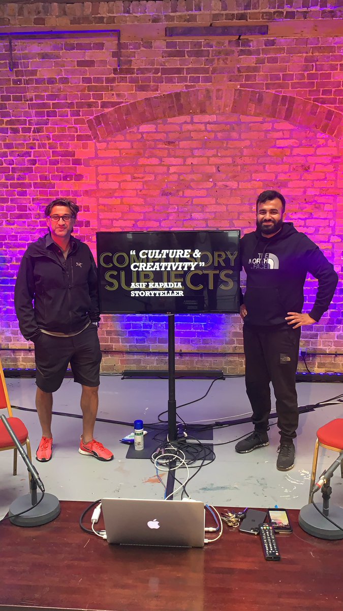 Award winning film maker and storyteller (from Hackney) @asifkapadia joins us to talk about his creative process #compulsorysubjects