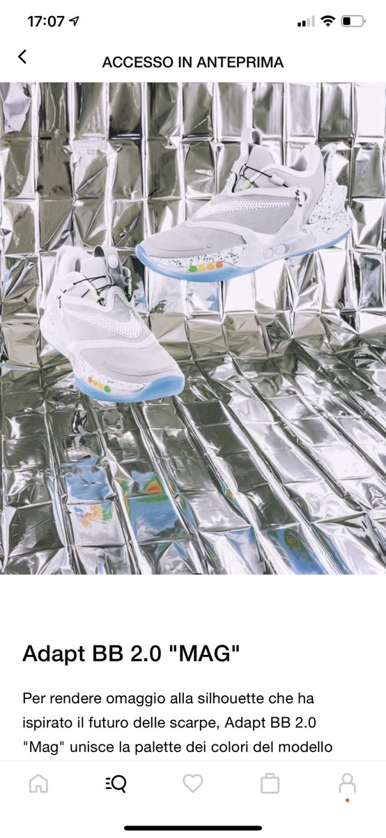 ALeonardi81's tweet photo. Thanks for the early access, @nikestore
#Nike #AdaptBB 2.0 #MAG
@thesolesupplier @SOLELINKS @Sneakerologue @sneakerlinkscom @SneakerNews @SoleCollector @more_sneakers @SneakerShouts @sneakerlinkscom @solelinksWW @BallinSneaks @eukicks @thedropdate https://t.co/VRfgmVrFPo
