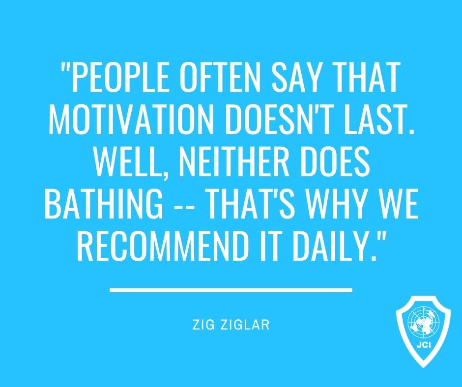 "People often say that motivation doesn't last. Well, neither does bathing -- that's why we recommend it daily." -Zig Ziglar #motivation #ZigZiglar #quoteoftheday #dailyreminder