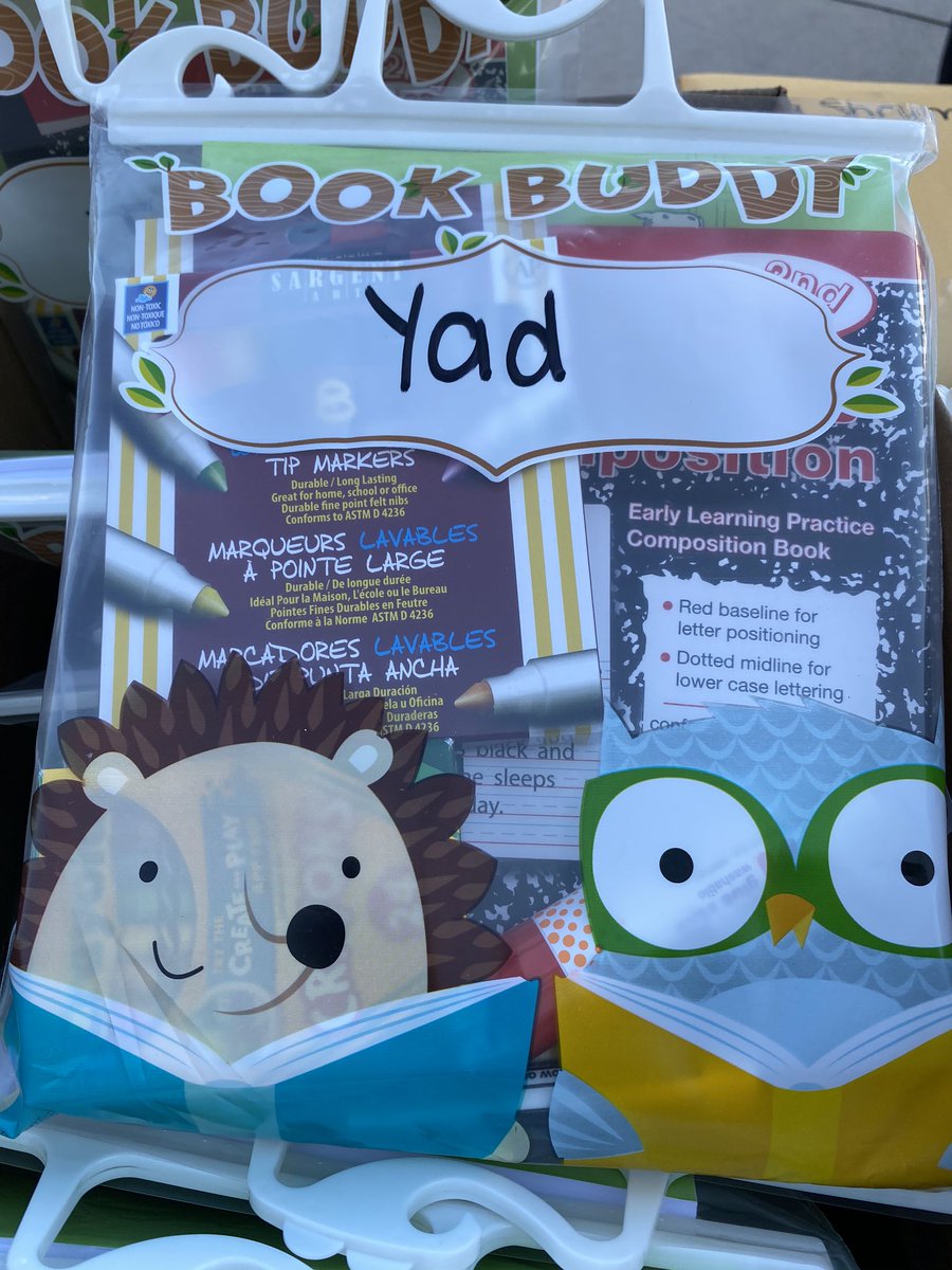 Our preschool team is hard at work making sure families have materials for tomorrow!  <a href="/SSDKristin/">Kristin Baranski, Ed.D</a> <a href="/ssdPRIDE/">PRIDE Academy</a> <a href="/drsmpierce/">Dr. Stephanie Pierce</a>