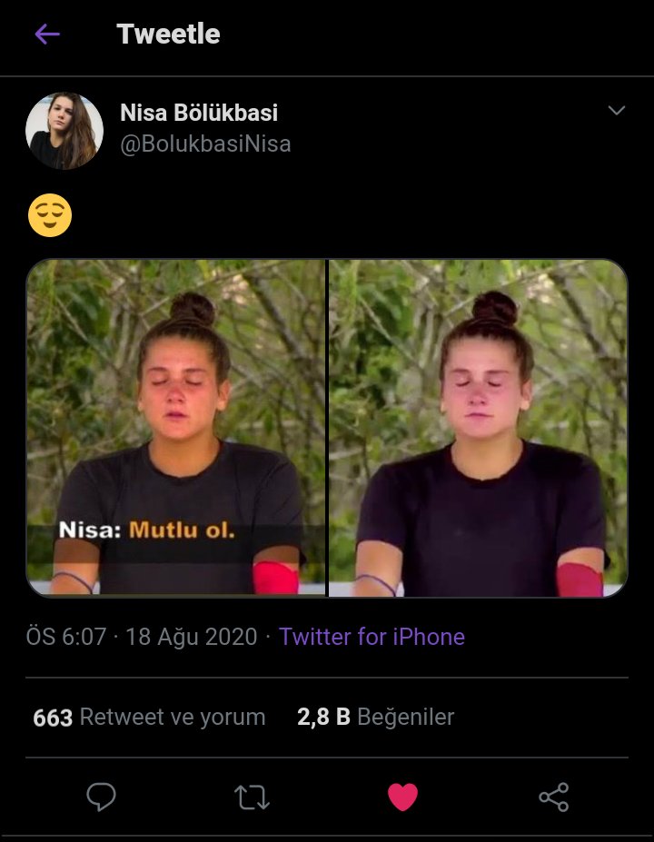 Fsoqpu's tweet photo. Nisa bu twiti attı ve kalbim parçalandı nisaya bunu attıran hayat sürekli gülen kıza birde bize neler yapmaz. ;; (( https://t.co/qoNLUZ6Jmy