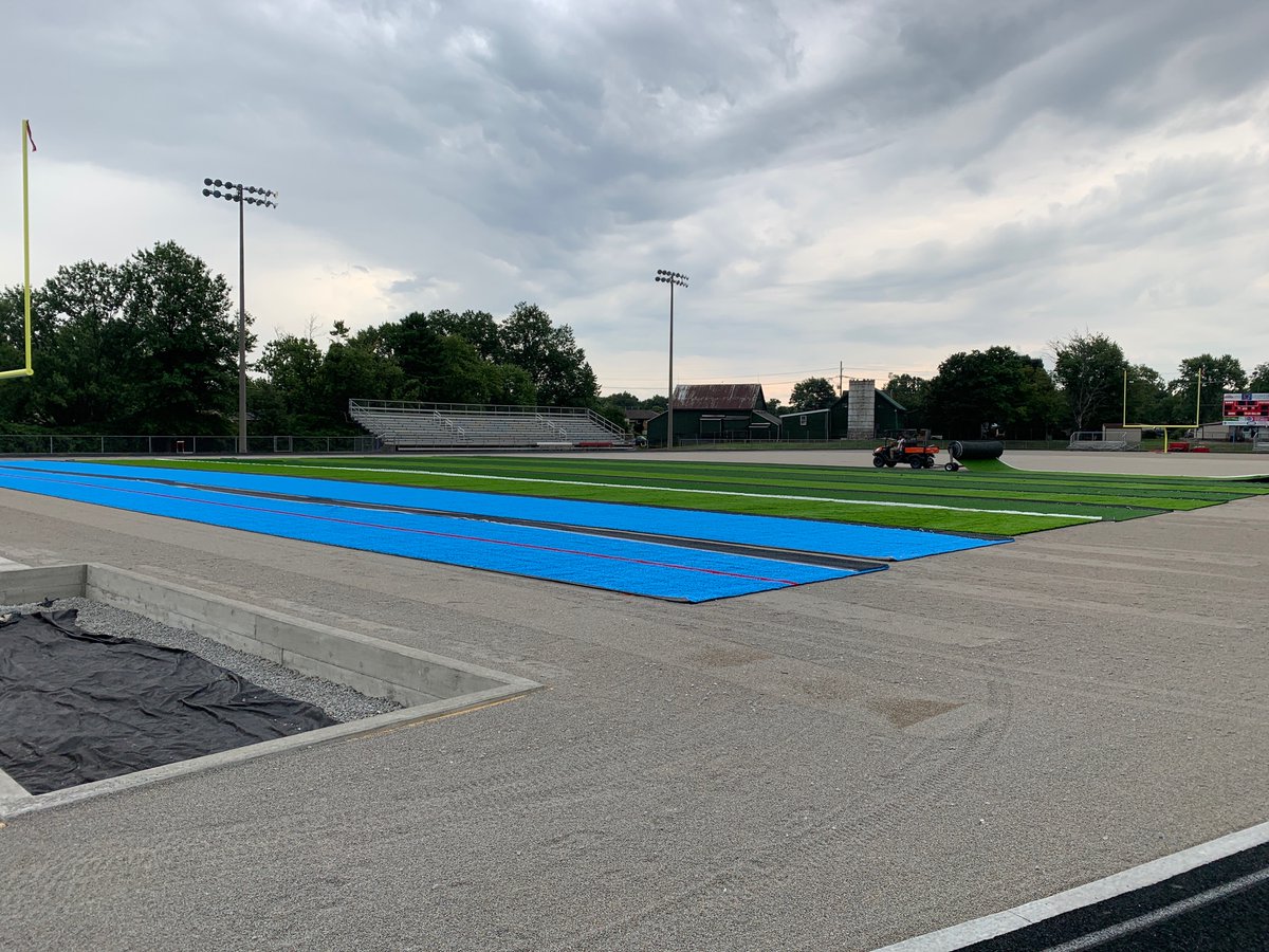 Turf is going in!