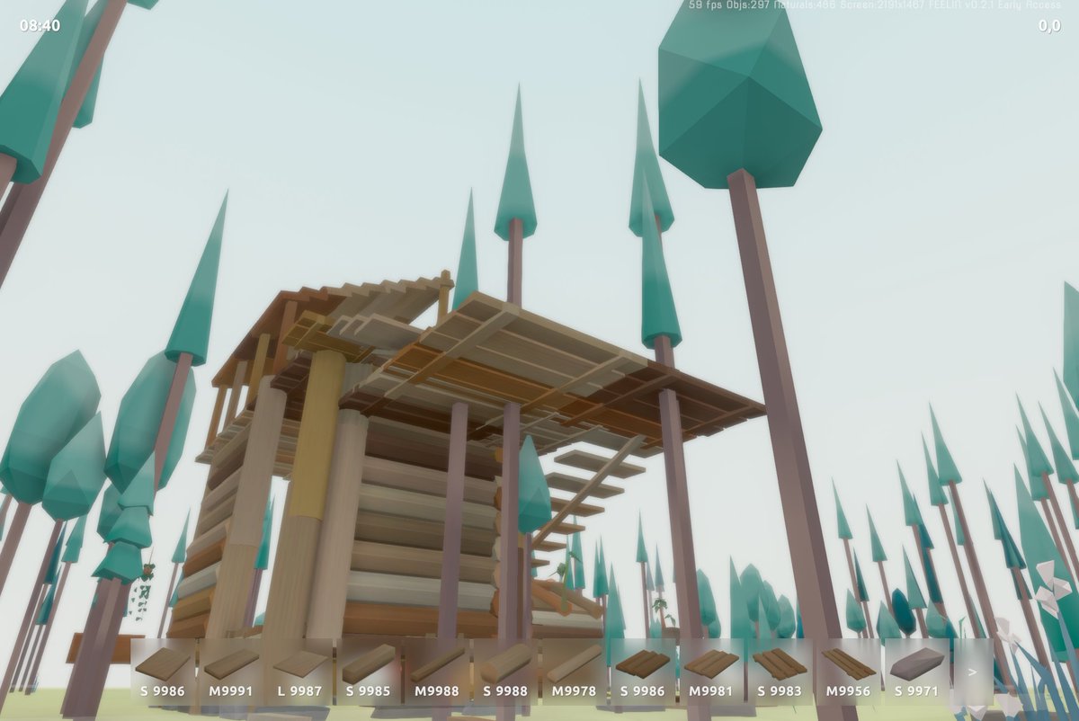 SpaceColonyCycl's tweet image. Applied blur effect into the hotbar icons, coooool!!

#gamedev #gamescreen #lowpoly #indiegame