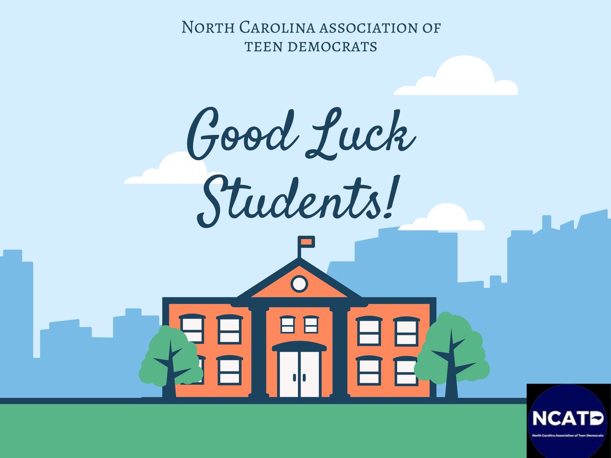 Good luck to all students going back in all capacities! #backtoschoolsafely