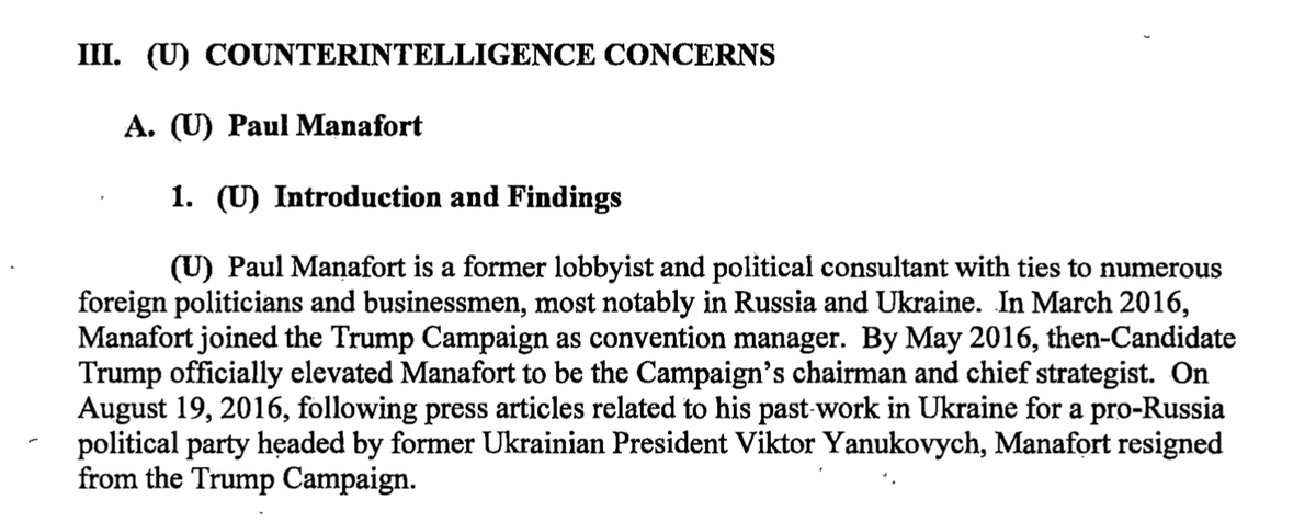 PART III: COUNTERINTELLIGENCE. Manafort.Trump hired a Mob guy owned by Putin to run his campaign. THE END. Of course, it gets stupider, so strap in.
