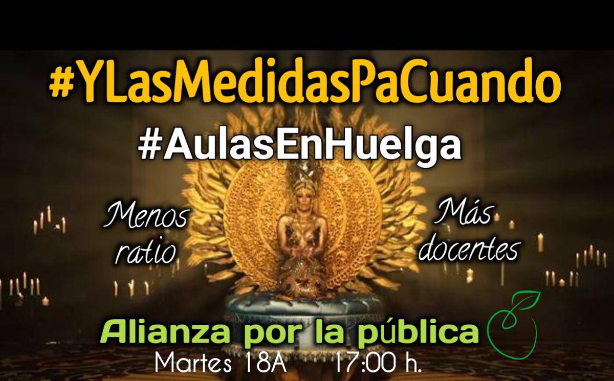 almadekantaro's tweet image. Contratad más profesores, bajad ratios, más recursos y más limpieza o huelga Aaaaa yaaaa @ADIMA_interinxs @IdiazAyuso @eossoriocrespo @CelaaIsabel #YLasMedidasPaCuando
#AulasEnHuelga #movimientomanzana