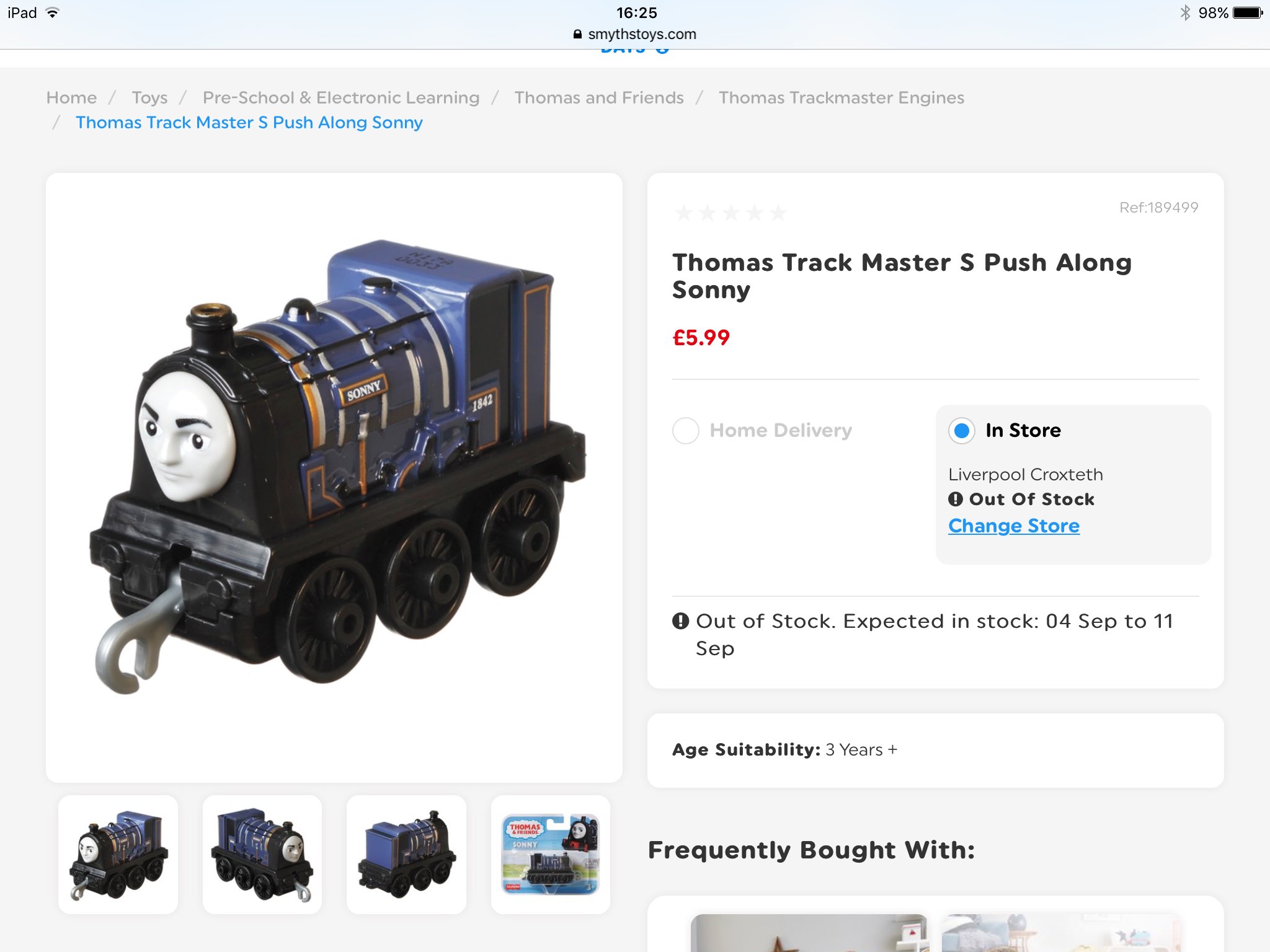 trackmaster sonny