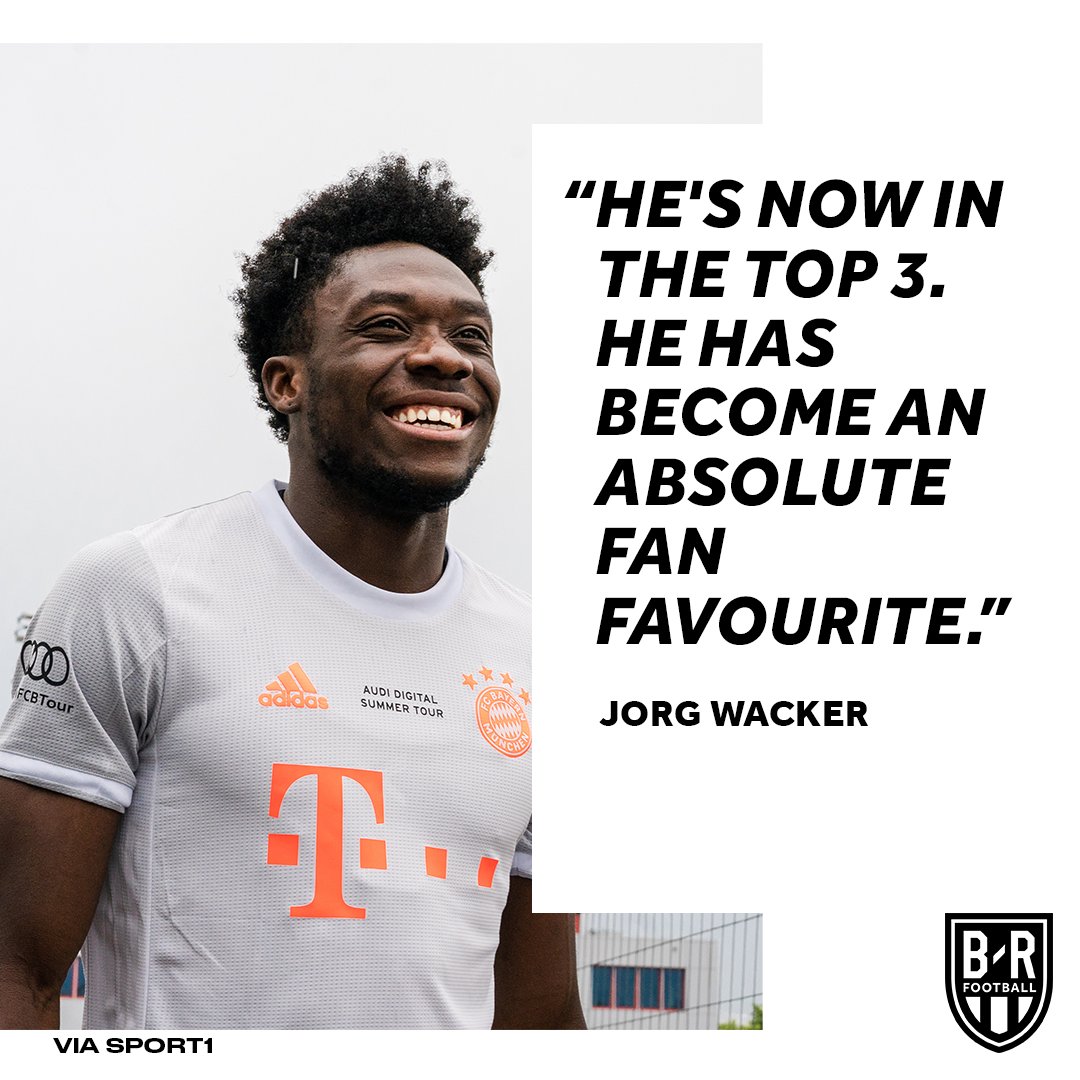 brfootball's tweet photo. From 18th to top 3 in one season, Alphonso Davies' rise continues 🔥 https://t.co/yrMWLWabMg