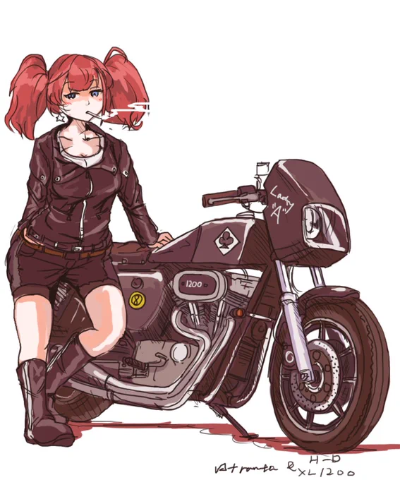#バイクの日 #艦娘ストリートスナップ からお気に入り四選 