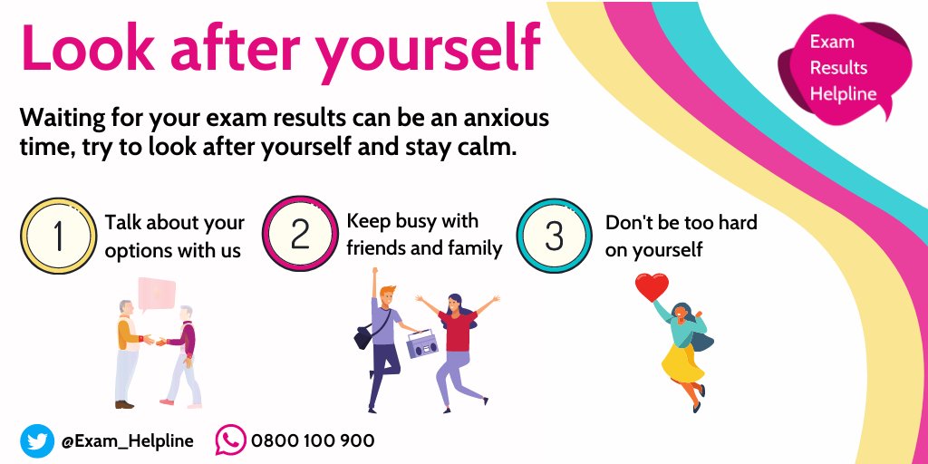 exam_helpline's tweet photo. Our #ExamResults advisers are continuing to work hard to support thousands of students during what has been a difficult results period.

With #gcseresults on the horizon, please try to take care of yourselves and remember we are here help.

#GCSEs #alevels #btecresults #students https://t.co/BgPEdvnUV6