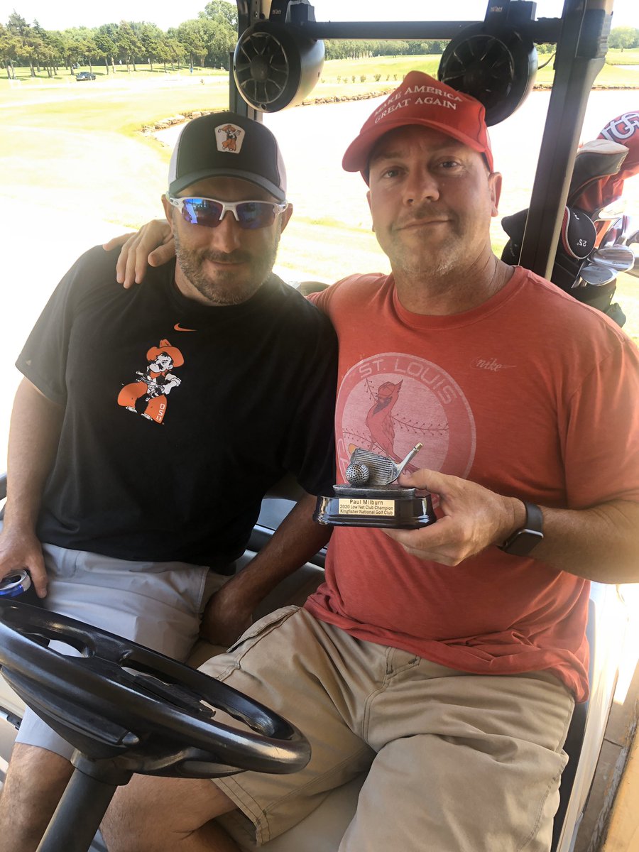 T_Haub55's tweet photo. Congrats to @PaulMilburn1 2020 Low Net Club Champion at THE KINGFISHER NATIONAL! #6net5 @ClubProGuy https://t.co/YbZl4hJ1XU