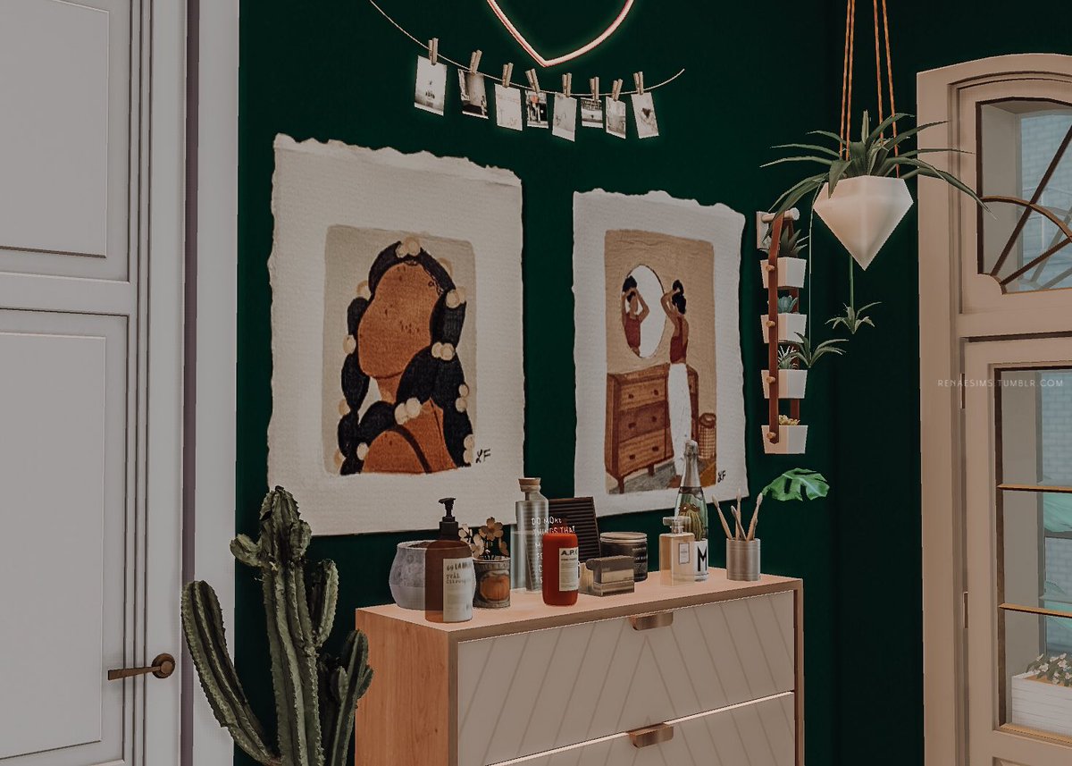 renaessims's tweet photo. Here’s my “Art girl”apartment bedroom! I love how I decorated it! Such a fun vibe #sims #Sims4 #ShowUsYourBuilds #showusyoursims #thesims #TheSims4 #sims4cc

https://t.co/Nkluwlje0m https://t.co/ssRI022FNt