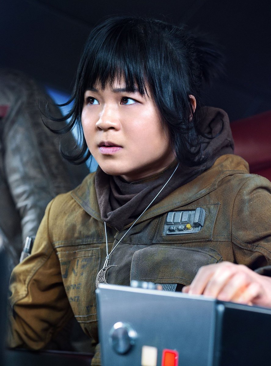 - Rose Tico (portrayed by Kelly Marie Tran) “That’s how we’re gonna win. Not fighting what we hate, but saving what we love”