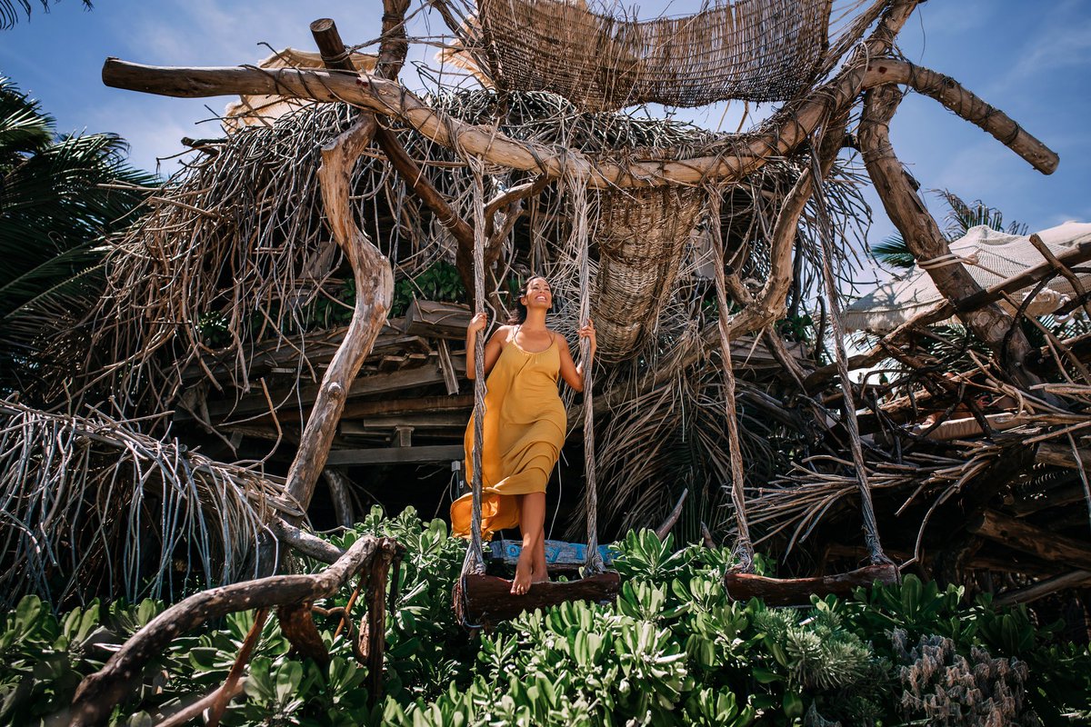 MissCindrich's tweet photo. Thou shall not let weird ass energy penetrate the aura. Hope you have a reason to be happy today! 🙌🏽💛
⠀
Tulum daze at @HotelKanan, one of @AhauCollection’s newest adults only luxury properties! #MyTulum #KananTulum https://t.co/k84JbPigT9