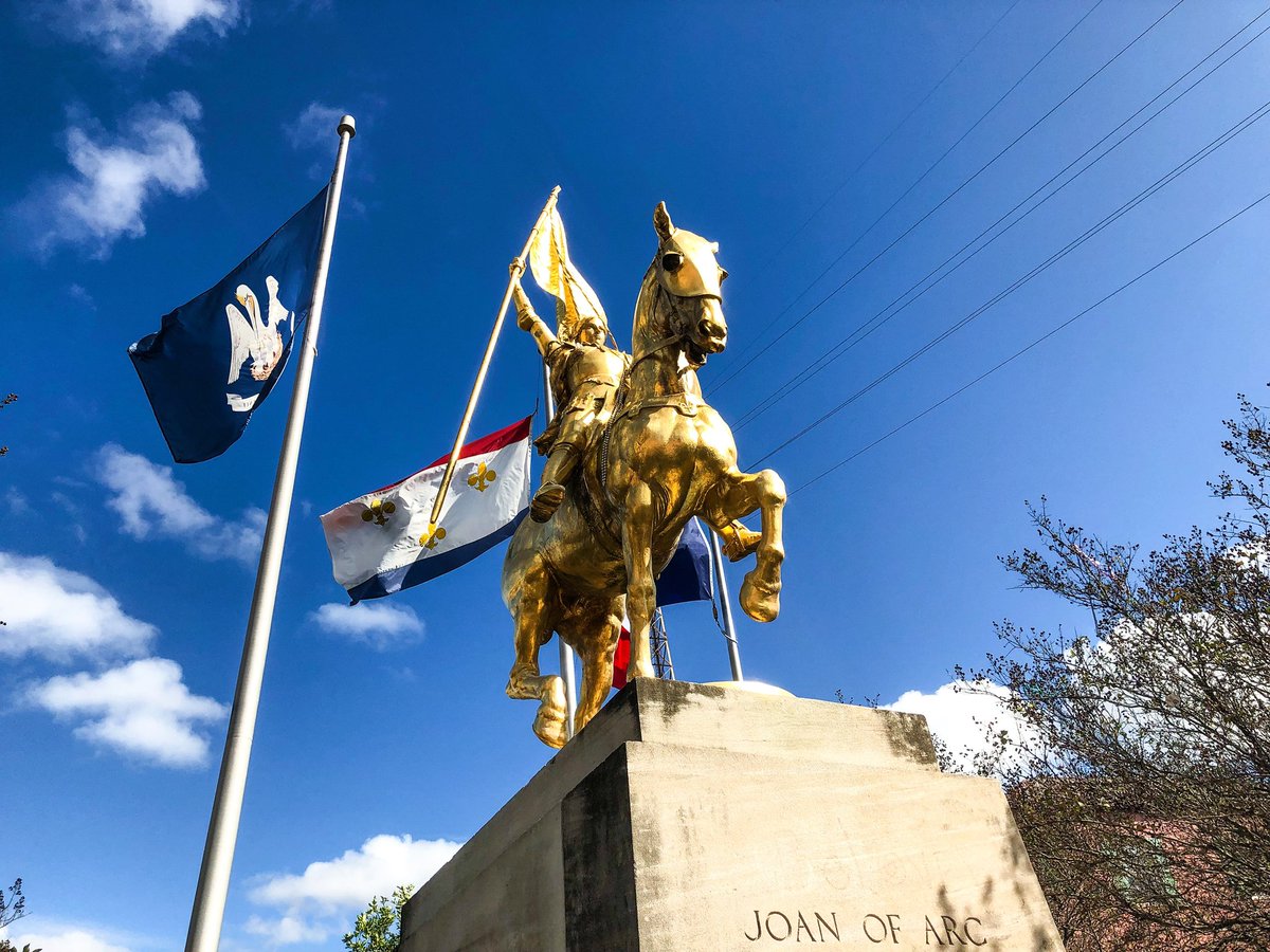 torchwerks's tweet photo. Joan of Arc
#nola #strongwomen #placesfacesspaces #torchwerks #travel #neworleans #women #joanofarc #powerfulwomen #history #productionlife #storytelling #lovemyjob #productioncompany #omahaproductioncompanies #omahaproductioncompany #nebraskaproductioncompany https://t.co/xXXJAJxuqN