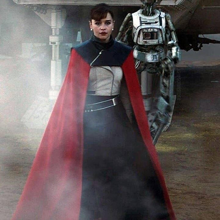 - Qi’ra (portrayed by Emilia Clarke) “Someone falls, you keep running. It’s how you stay alive”