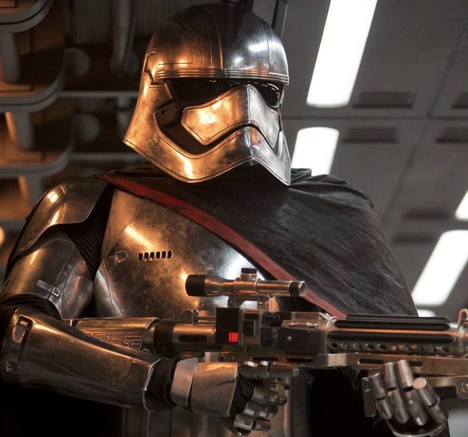 - Captain Phasma (portrayed by Gwendoline Christie) “I know what I am, and I embrace it. I'm proud of it. I fought for everything that I have, every bit of what I am.”