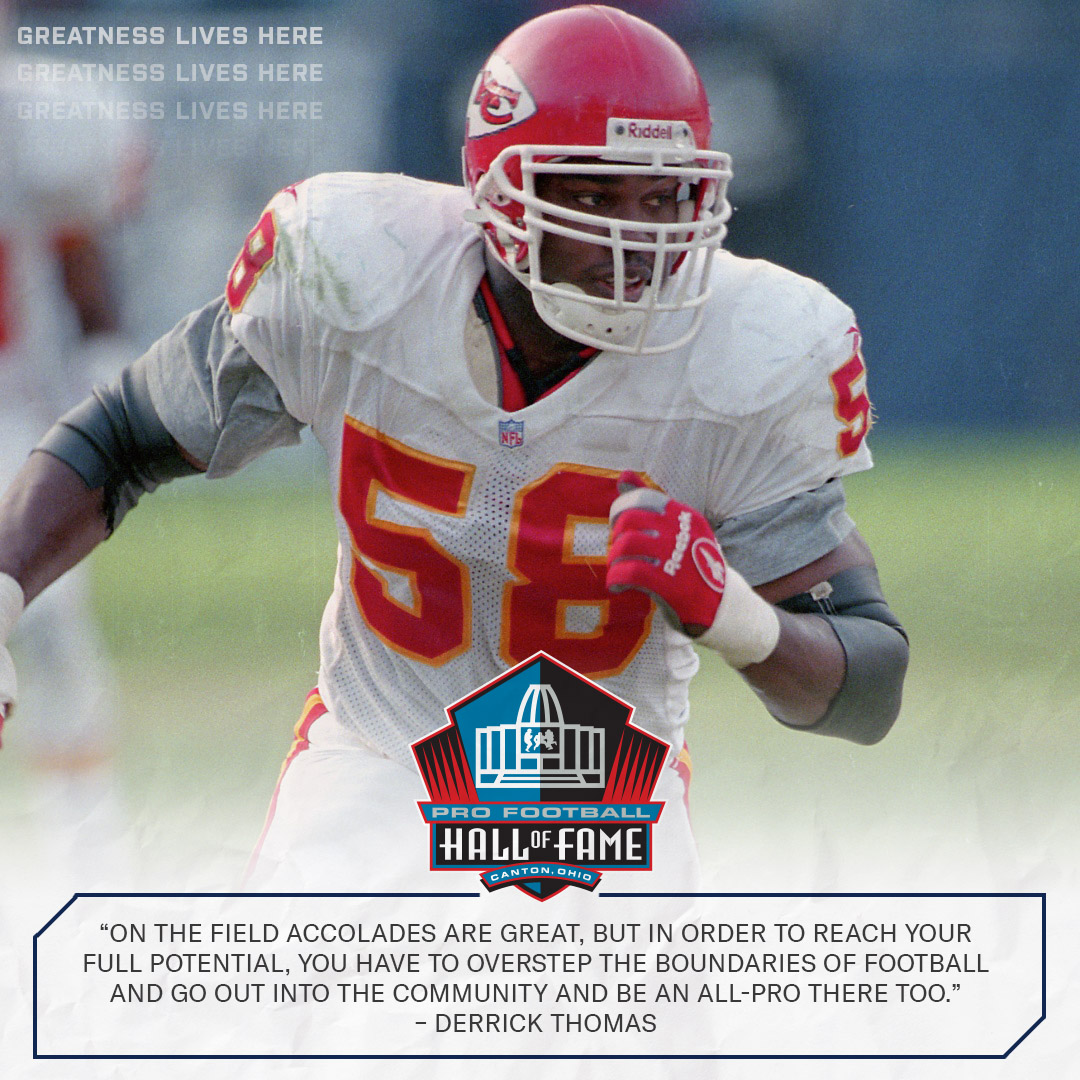 ProFootballHOF's tweet photo. #MondayMotivation from Hall of Famer and @Chiefs legend Derrick Thomas.

#MotivationMonday | #Motivation https://t.co/oxcsCw3cIS