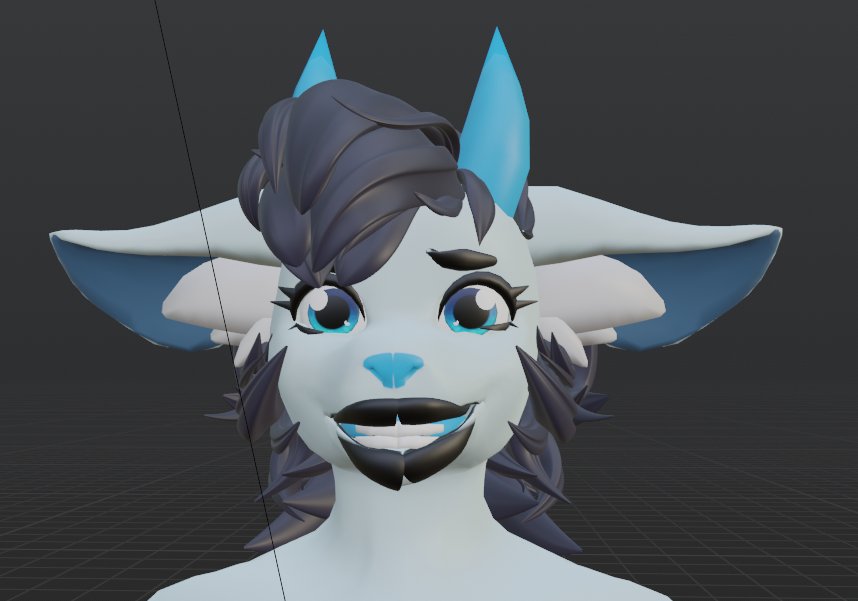 AfterWynn's tweet photo. she is now capable of emotions! like the feeling of uncomfortableness at the fact that i still havent applied the modifiers! https://t.co/YJbRZwLrby