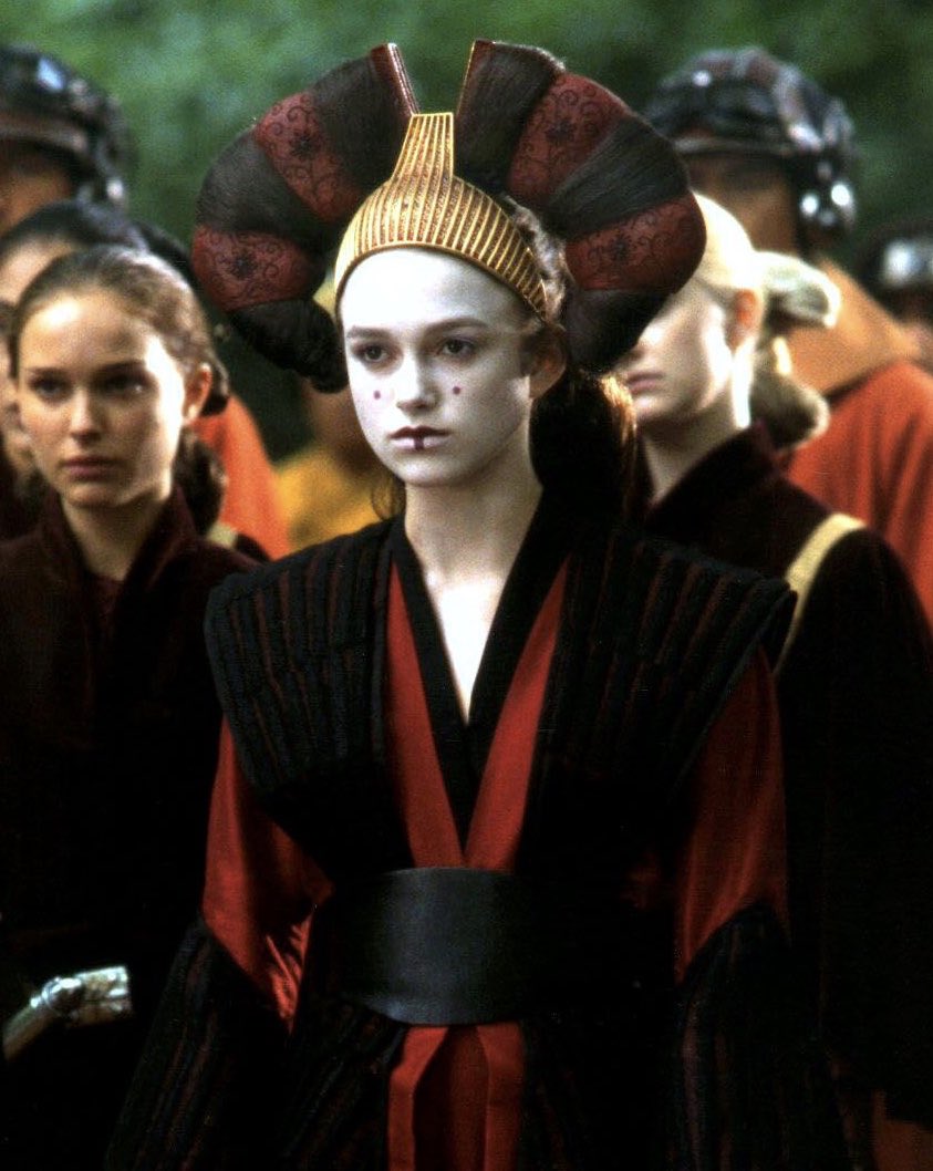 - Sabé (portrayed by Keira Knightley) “Your occupation here has ended!”