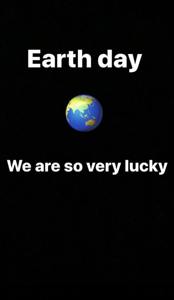 he‘s very environmentally aware and cares about saving the planet so much