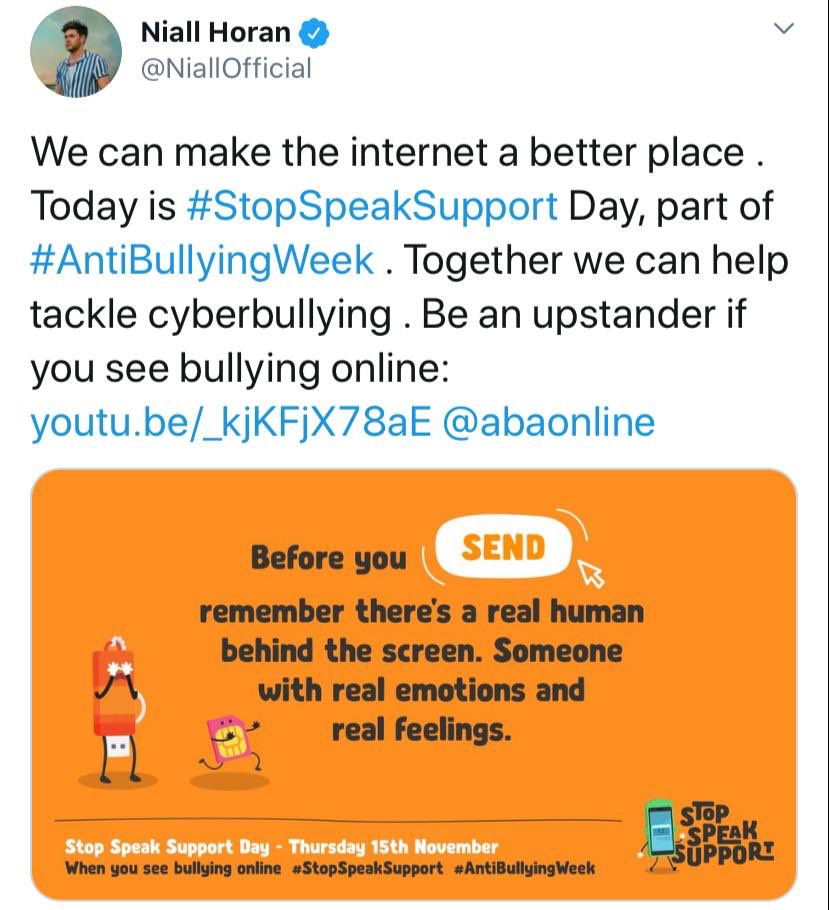 he‘s one of the very few celebrities to continually address bullying and he‘s not afraid to call people out when they're being disrespectful. these are just a few examples