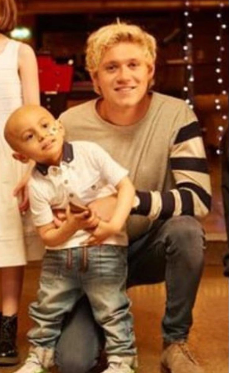 he often visits people in need and makes their days by how charming, funny, cute and empathetic he is  