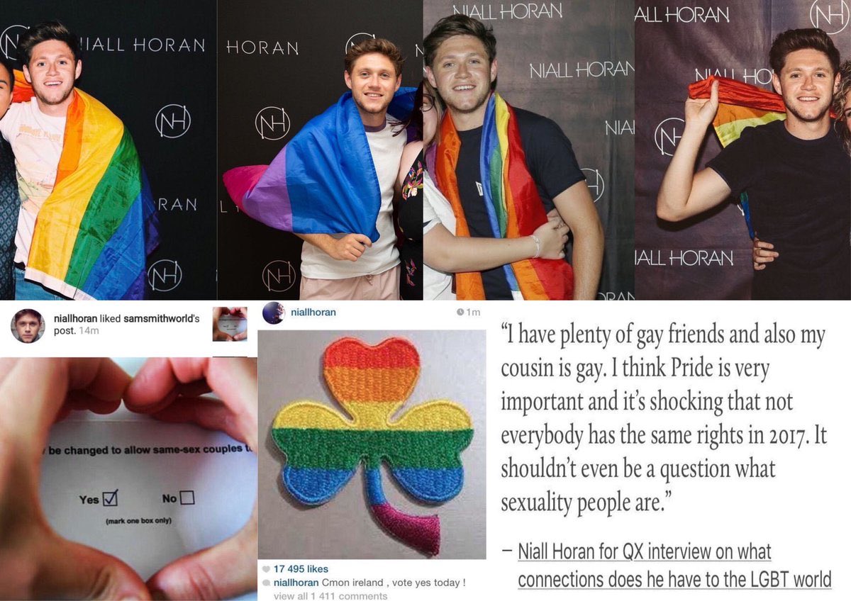 he‘s actively shown support towards the lgbt community over the years