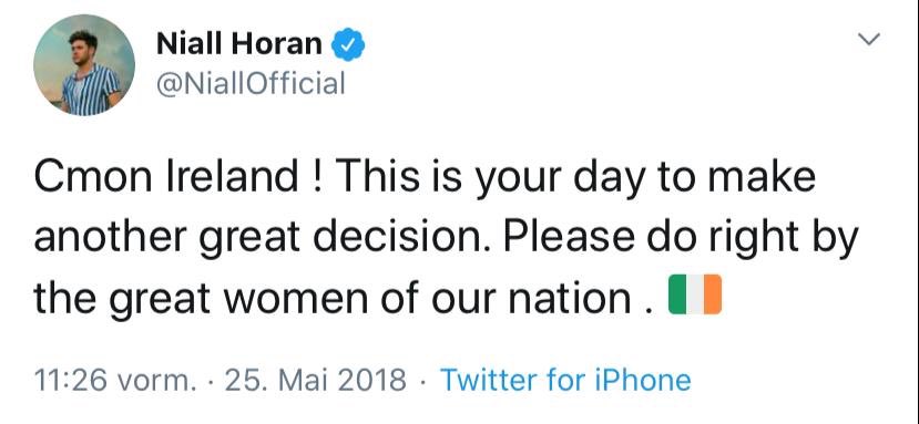 he declares himself a huge feminist and