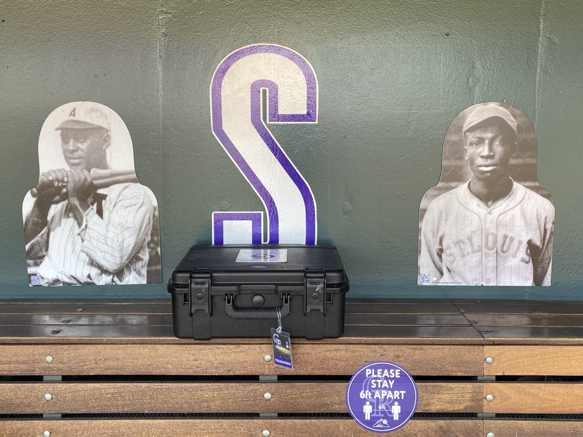 𝙳𝚎𝚗𝚟𝚎𝚛: Legends of the Negro Leagues(L to R: Martín Dihigo, “Rube” Foster, Oscar Charleston, “Cool Papa” Bell, “Biz” Mackey and “Bullet” Rogan)