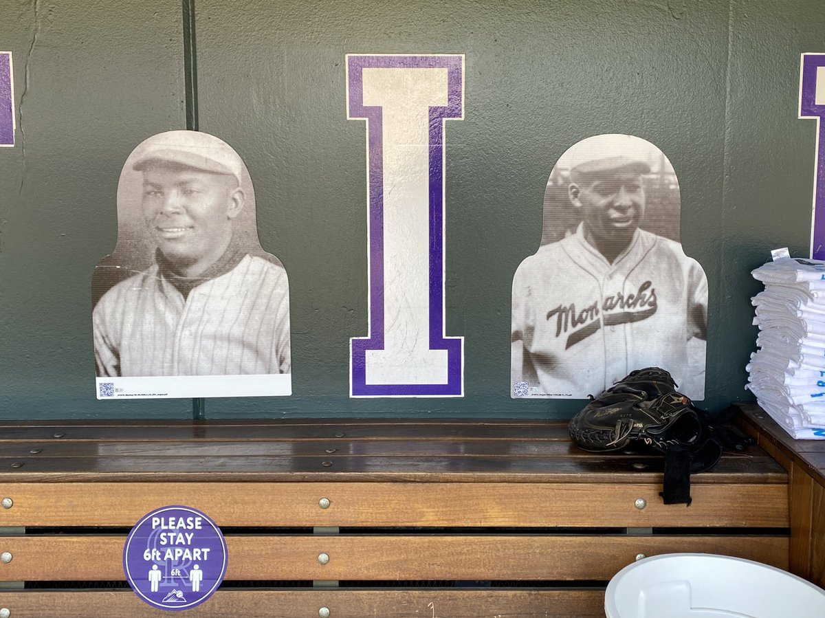 𝙳𝚎𝚗𝚟𝚎𝚛: Legends of the Negro Leagues(L to R: Martín Dihigo, “Rube” Foster, Oscar Charleston, “Cool Papa” Bell, “Biz” Mackey and “Bullet” Rogan)