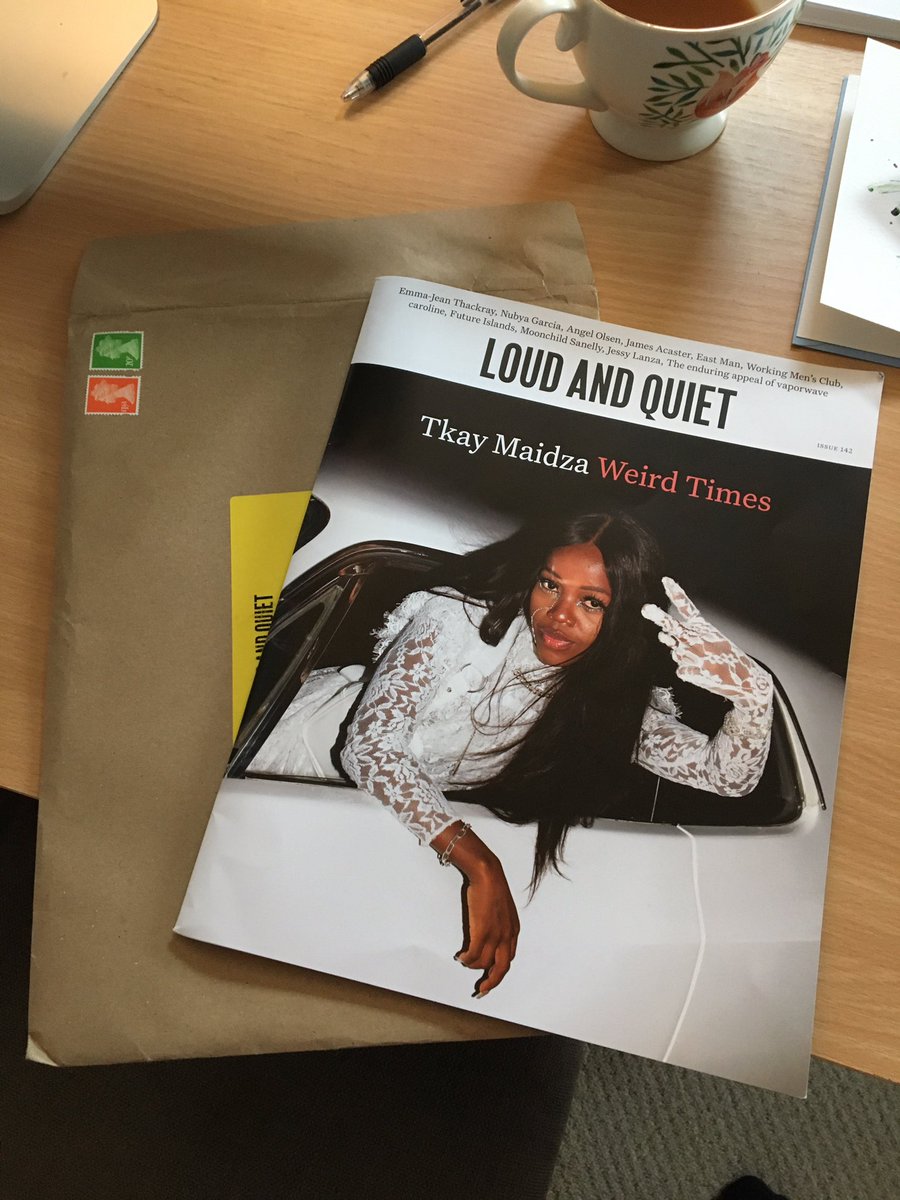 ohayeitsskye's tweet image. It was very lovely to find this on my doormat. Immensely pleased that Loud and Quiet can keep doing its thing thanks to its supporters. It’s an amazing edition- subscribe here if you’d like to to support quality independent music journalism 👉🏻loudandquiet.com/subscribe/