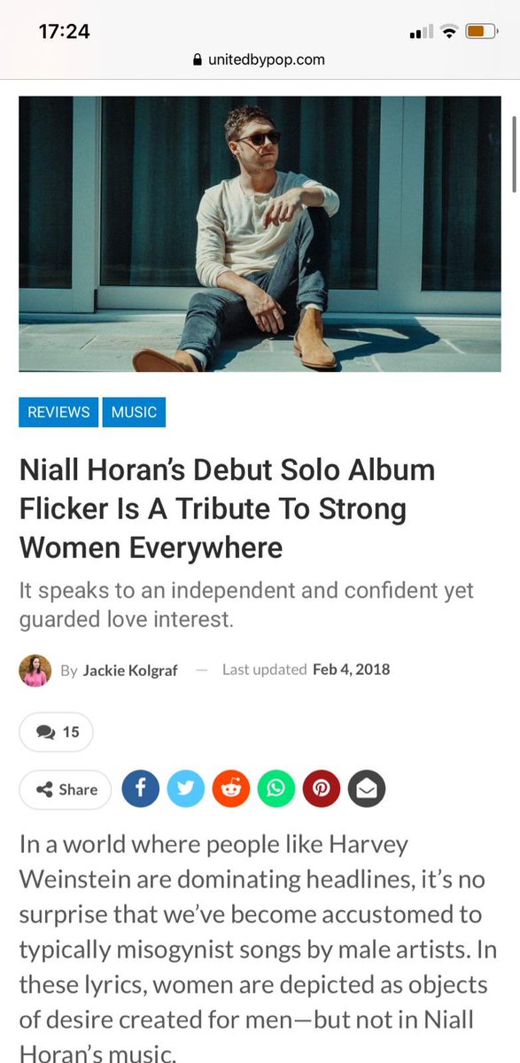 these are reasons which prove that niall is a good man because there are many reasons not just one