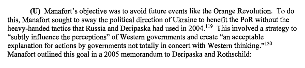 MANAFORT'S OBJECTION WAS TO MAKE SURE WHEN PUTIN TOOK OVER A DEMOCRACY THERE WAS NO RESISTANCE.TRUMP HIRED A GUY WORKING ON A MASTER PLAN TO DESTROY WESTERN DEMOCRACY FOR PUTIN. 