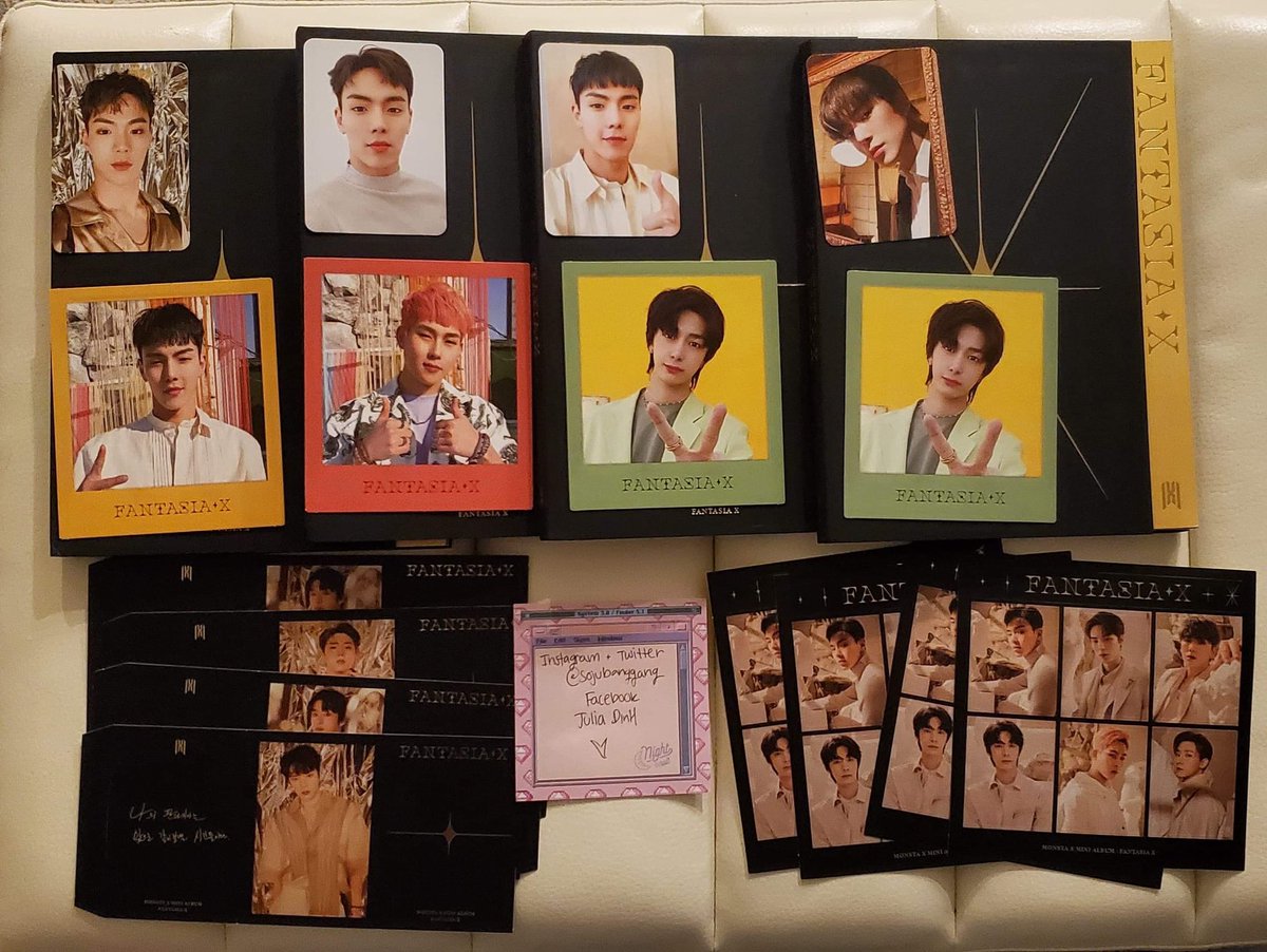 sojubanggang's tweet photo. RAFFLE PRIZES FOR GO PARTICIPANTS 😎
Every album bought is one entry
(A couple things aren’t pictured because they’re still on the way!)
#wtsmonstax #monstaxgo #WONHO #WONHOISCOMING #wttwonho #Love_Synonym #mbb #mxmb #wenee wts wtt wtb wonho Monsta x https://t.co/xFW2AGdjYj