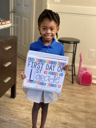 missoneals's tweet photo. We made it through day one!!! #firstdayofschool #firstdayofvirtuallearning #remotelearning #b2s #iteachtoo #iteachfirst #firstgraderox First Grade is Really The BEst Grade!!! https://t.co/sqnrAR46Ob