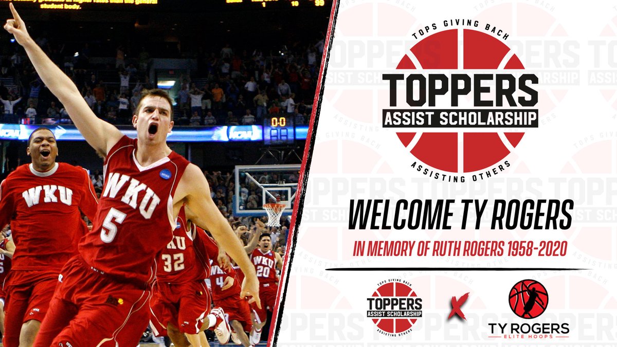 wkuphilanthropy's tweet photo. @tyrussellrogers joins @ToppersAssist with a gift in honor of mother, Ruth Rogers. "I am honored to join my brothers in giving back to a community that has given so much to us, especially in memory of my mom." https://t.co/OBSuF0X1Kg #TopsGivingBack #AssistingOthers #TogetherWKU https://t.co/Qc04PHbaK5