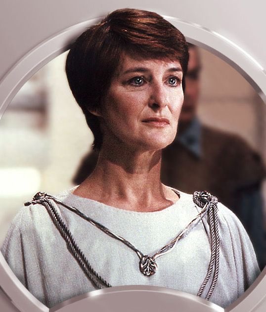 - Mon Mothma (portrayed by Caroline Blakiston and Genevieve O’Reilly) “This great struggle is a people's struggle: a struggle between the strong and the weak, the rich and the poor, the cruel and the gentle.”