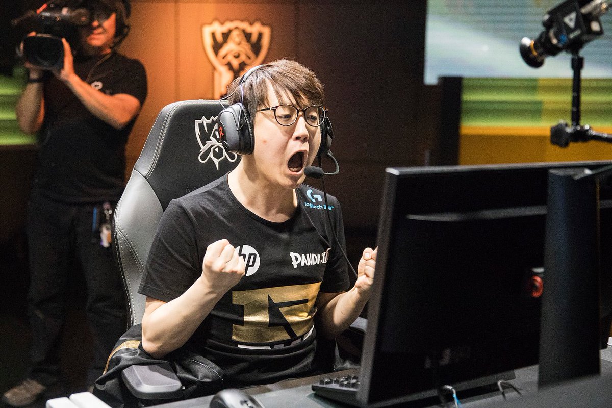 NoFe: "After the Quarterfinals, we were scrimming with, I believe RNG, who had Uzi and Mata at the time. Our bottom lane was having a difficult time against the RNG duo in scrims. GorillA especially struggled with the Zyra/Karma matchup at the time."