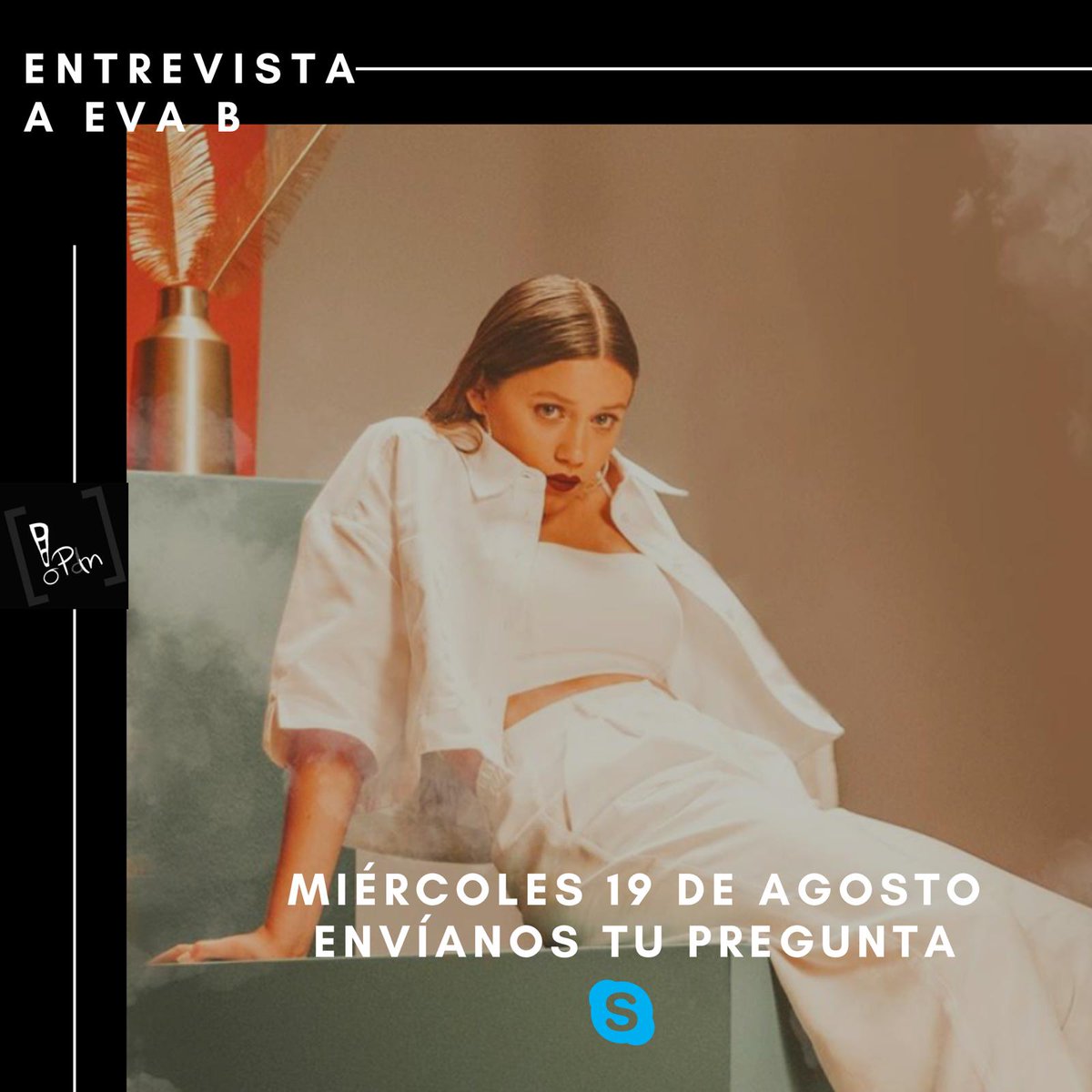 MarcosRobles91's tweet photo. 🎙️🎥💥Este miércoles 19 de agosto entrevistamos a @SoyEvaOT2020 en @PeriodisticM. Recuerda dejar tus preguntas lanzando un tweet con el hashtag #EvaEnPDM 😋 #EvaB #America1M #AmericaEvaB https://t.co/O8WBVWvxzU