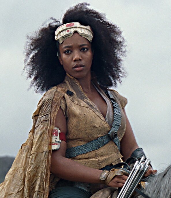 - Jannah (portrayed by Naomi Ackie) “He said you'd come. He said you were the last hope.”