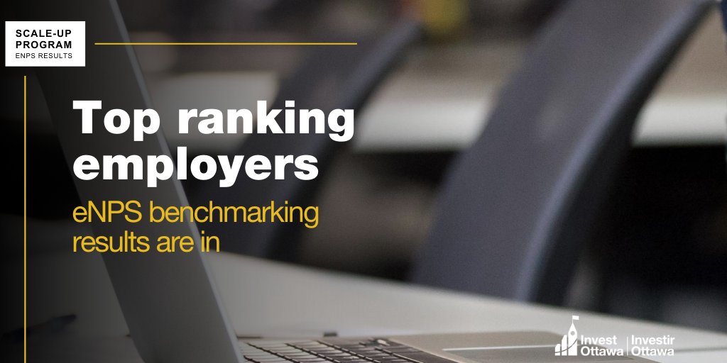A good eNPS score ranges between 10-30. 

The top performing businesses in the <a href="/cityofottawa/">cityofottawa</a>, all scored above 70: bit.ly/2E0PjLF 🙌

Introducing:
⭐ @cranksoftware
⭐ <a href="/evidencepartner/">DistillerSR</a>
⭐ <a href="/fieldeffectsoft/">Field Effect</a>

#WorkinOttawa #TopEmployer #Ottnews #Ottbiz