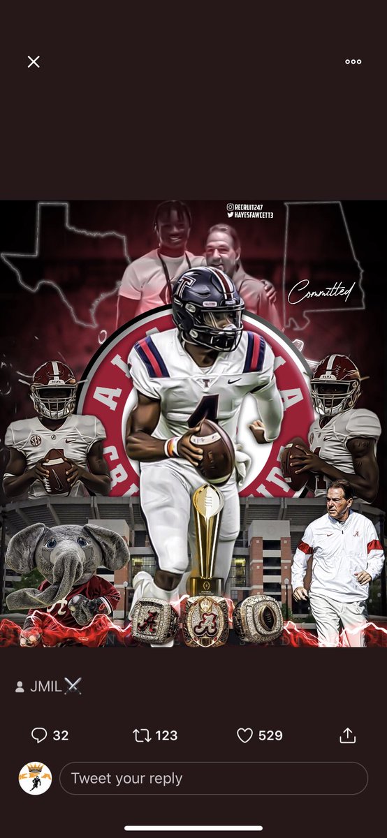 MKE7v7's tweet image. KFA goes National. Let’s go ⁦@JalenMilroe⁩. #LLKING #RollTide ⁦@KFA7v7⁩ ⁦@hiseaustin⁩ ⁦@BTG4youth⁩ ⁦@dchildress18⁩ ⁦@Pylon7on7⁩ ⁦@AlabamaFTBL⁩