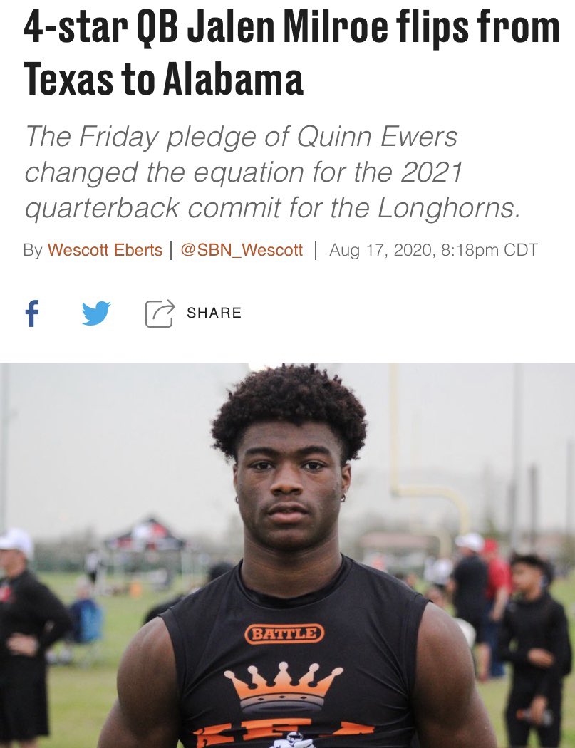 MKE7v7's tweet image. KFA goes National. Let’s go ⁦@JalenMilroe⁩. #LLKING #RollTide ⁦@KFA7v7⁩ ⁦@hiseaustin⁩ ⁦@BTG4youth⁩ ⁦@dchildress18⁩ ⁦@Pylon7on7⁩ ⁦@AlabamaFTBL⁩