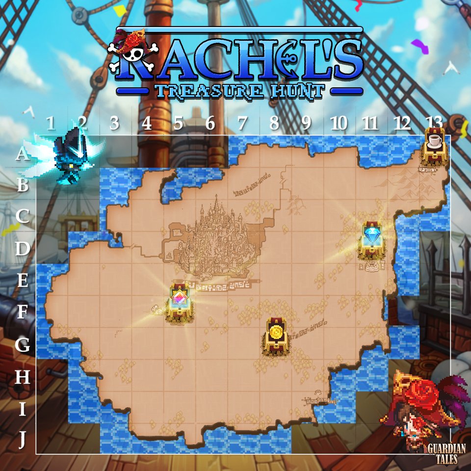 Карта guardian tales 1 7