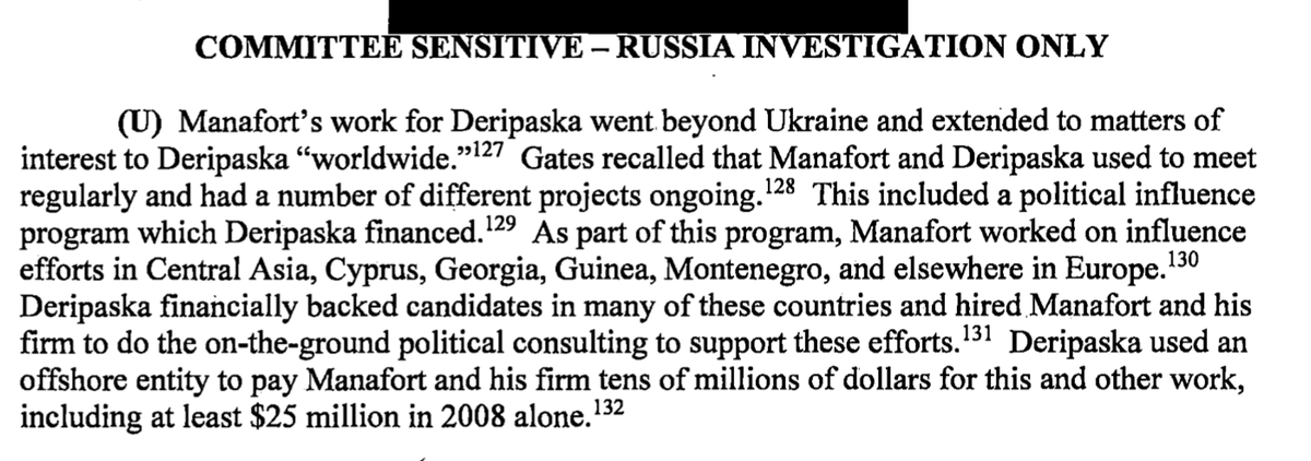 MANAFORT WORKED FOR PUTIN ATTACKING DEMOCRACIES AROUND THE WORLD.And the GOP hired him, listened to him, and protected him. All the way through impeachment in 2020. 