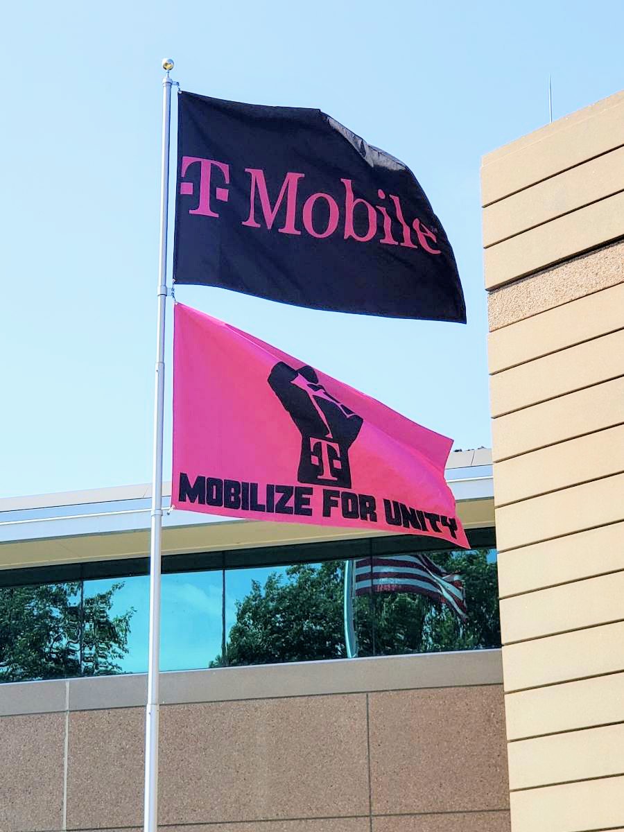 kfromtheone's tweet image. We raised our flags and our fists today to show that WE @TMoNashCEC
Stand for Racial Justice &amp;amp; Equality! 
#WeAre1Family
@CallieField @Dan_DiGirolamo @AppletonChad @TMoNashCEC