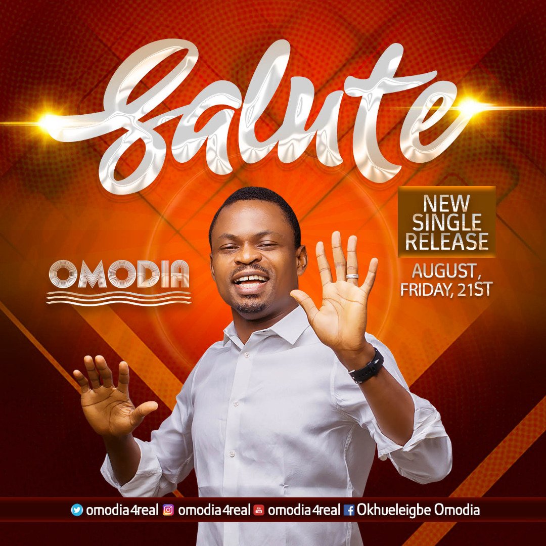 Max1023FM's tweet photo. #Salute by the #kpefmaster @omodia4real coming soon
#anticipate release date this Friday, 21st August, 2020 
.
.
@omodia4real
#newrelease #salute #ComingSoon https://t.co/dQCE8MA6GT